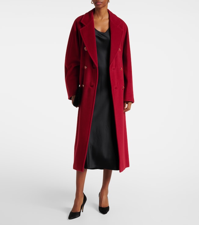Max Mara Banjo silk satin midi dress