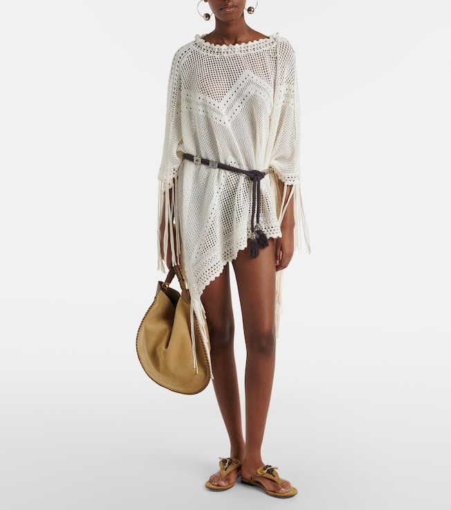 Isabel Marant Metilia crochet minidress