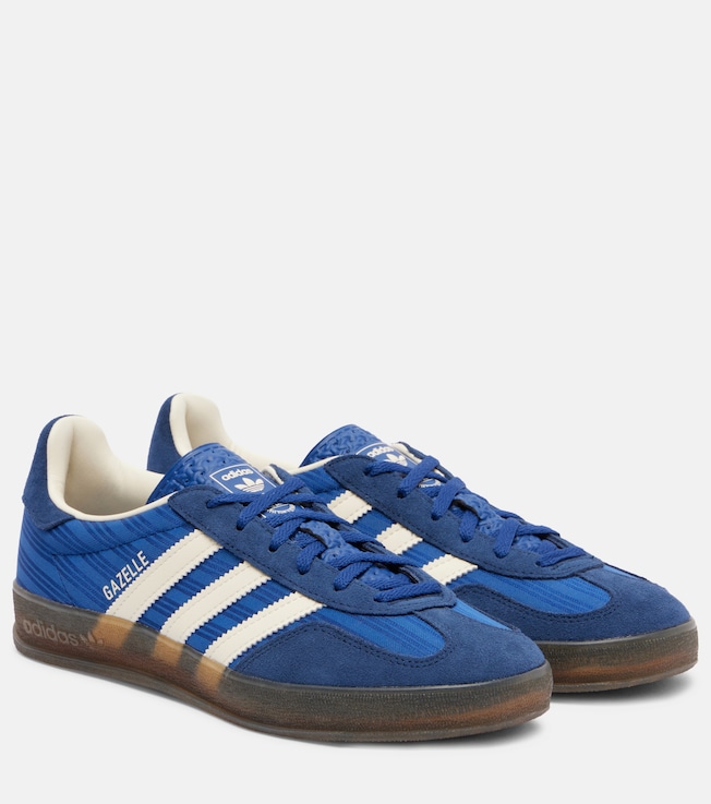 adidas Gazelle Indoor suede-trimmed sneakers