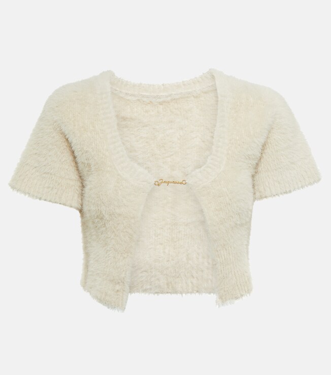 Cropped-Cardigan La Maille Neve | Jacquemus