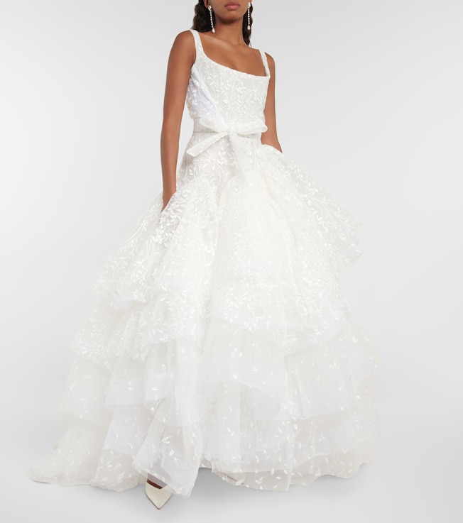 Vivienne Westwood Bridal Princess embroidered gown