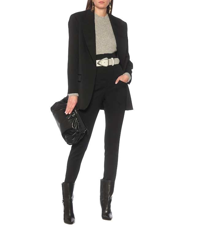 Isabel Marant Padme high-rise wool pants