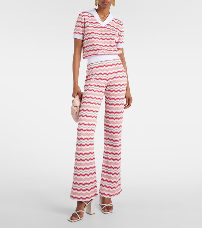 Missoni Zig Zag high-rise flared pants