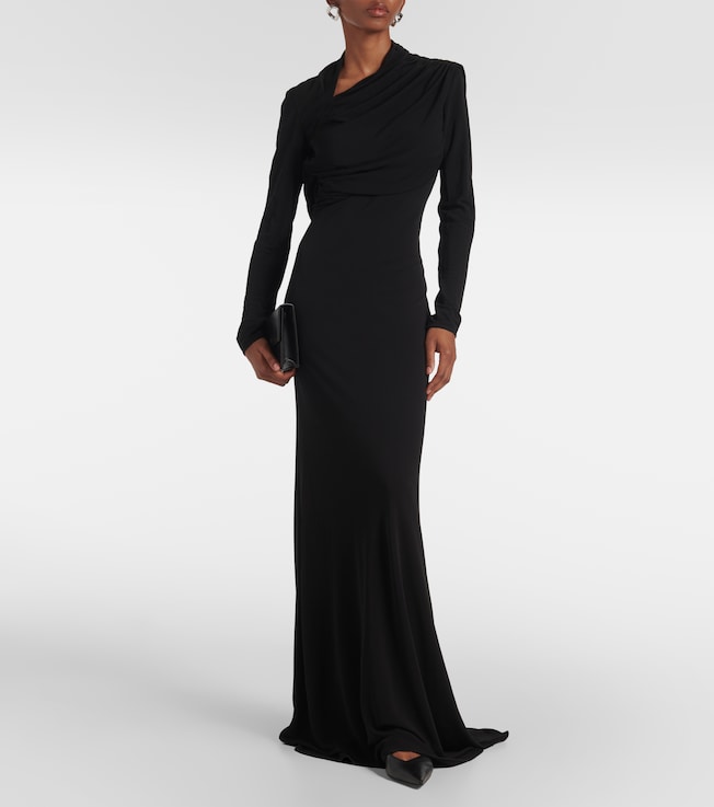 Fforme Joy pleated jersey maxi dress