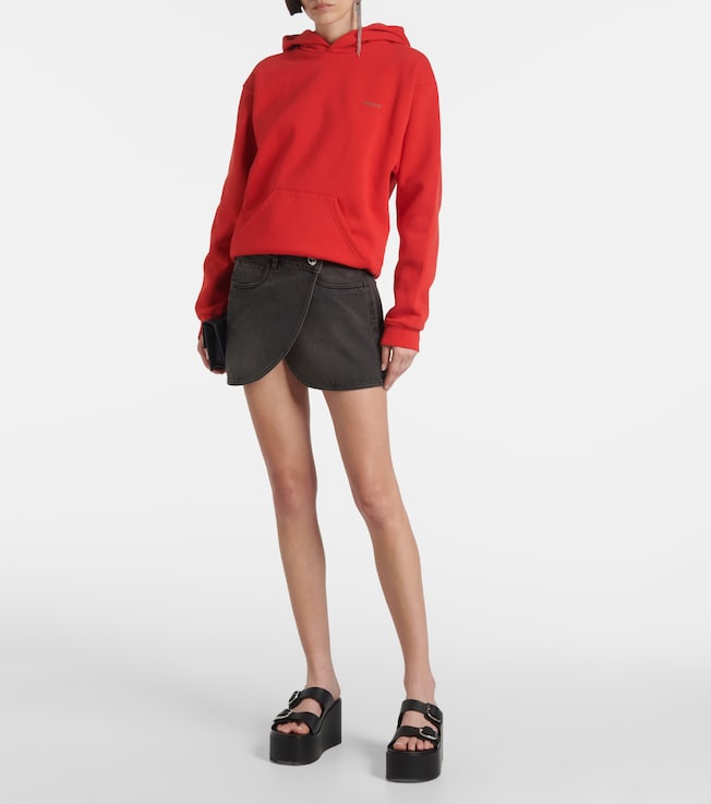 Coperni Denim miniskirt