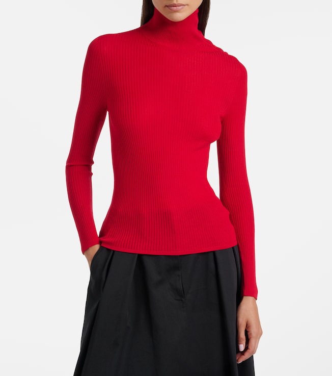 Moncler Virgin wool turtleneck sweater