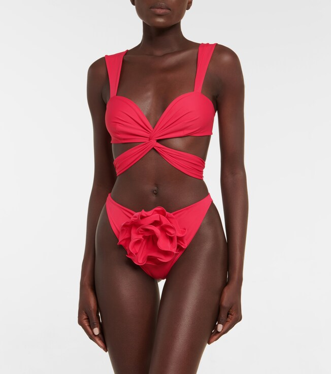 Magda Butrym Wrap-tie bikini top