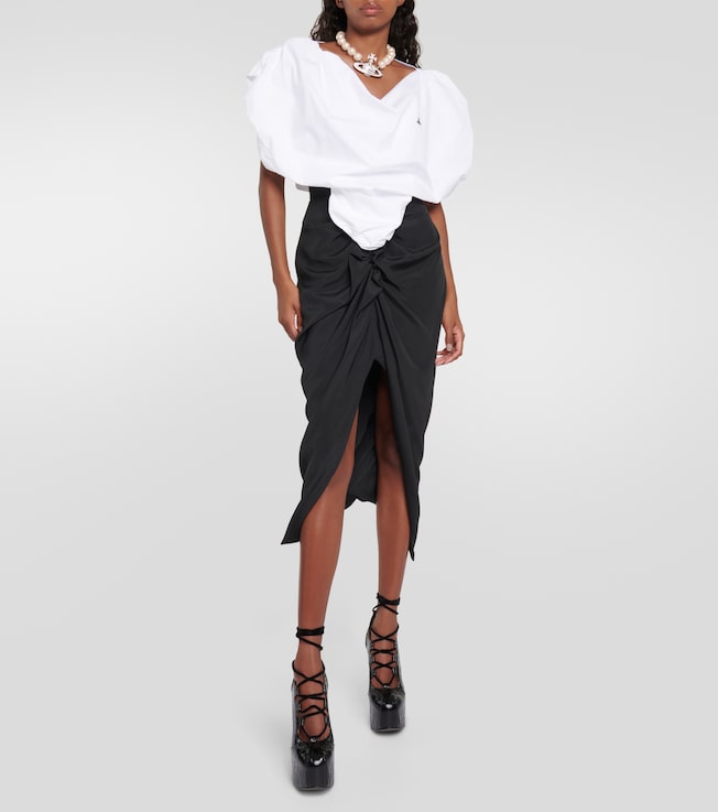 Vivienne Westwood Heart cotton crop top