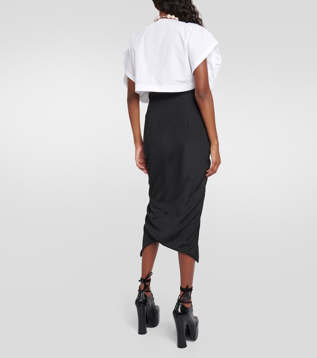 Vivienne Westwood Vivienne Westwood Heart cotton crop top