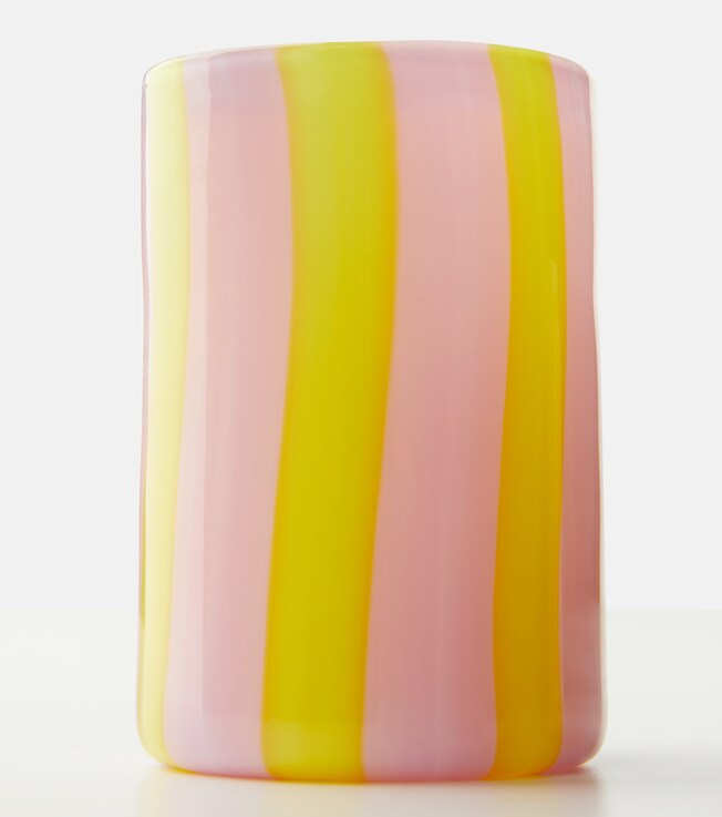 Set Dolcevita Stripe aus zwei Tumbler-Gläsern | Aquazzura Casa