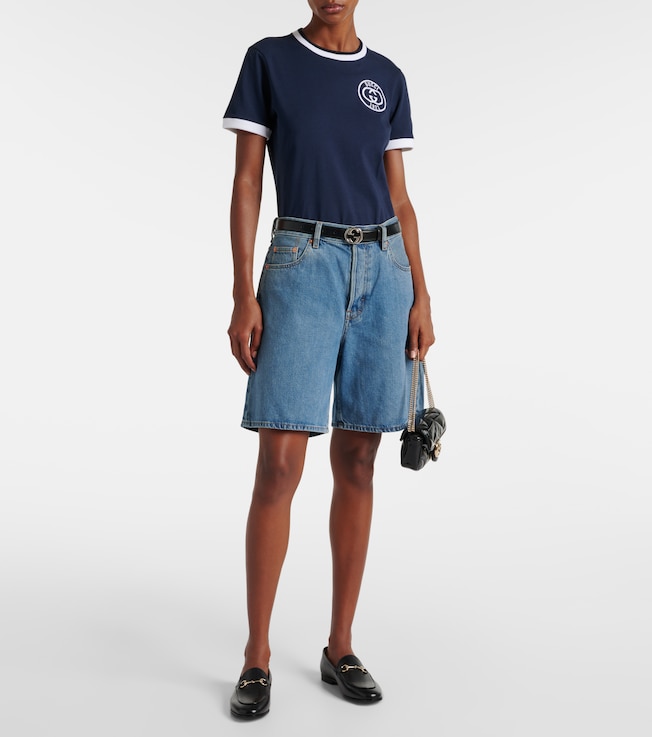 Gucci Interlocking G cotton jersey T-shirt