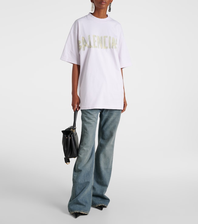Balenciaga Mid-rise flared jeans