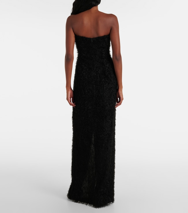 TOTEME Toteme Strapless fil coupé midi dress