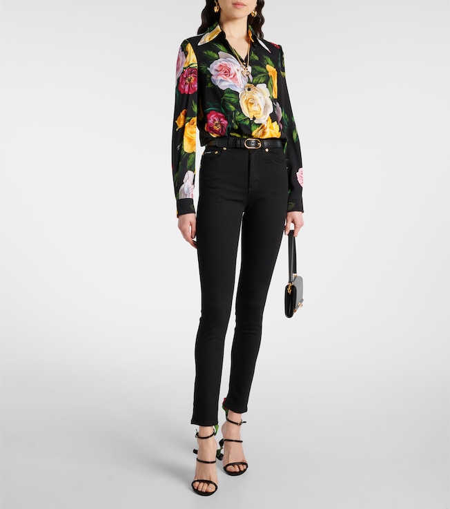 Dolce&Gabbana High-rise skinny jeans