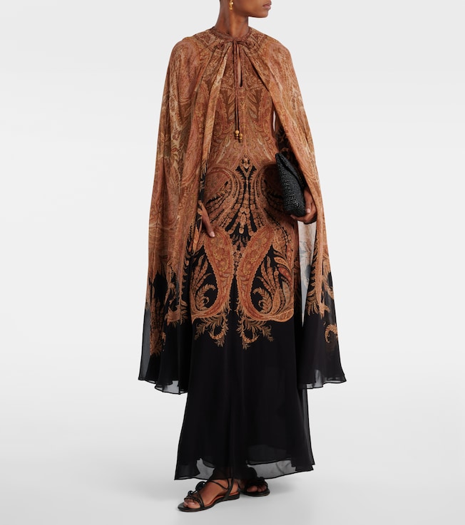 Zimmermann Hypnotic caped maxi dress