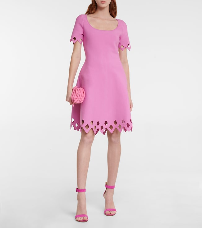 Oscar de la Renta Cutout minidress