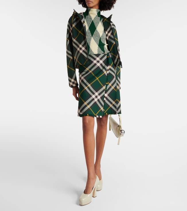Burberry Argyle cotton and silk sweater