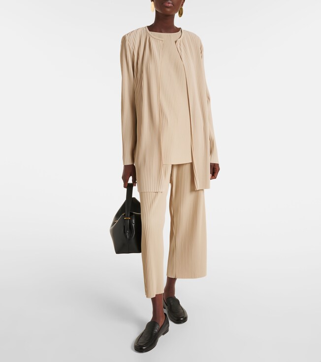 Max Mara Cambusa pleated top