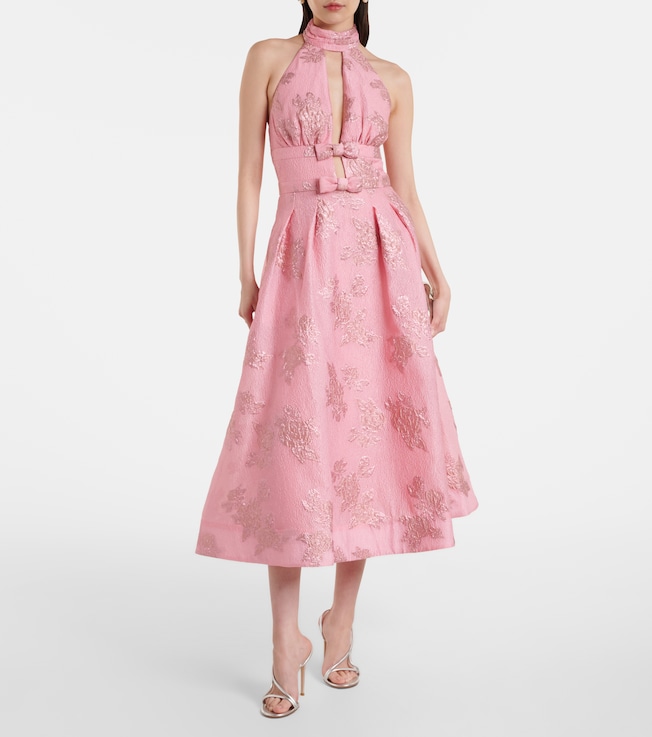 Rebecca Vallance Benette brocade cocktail dress