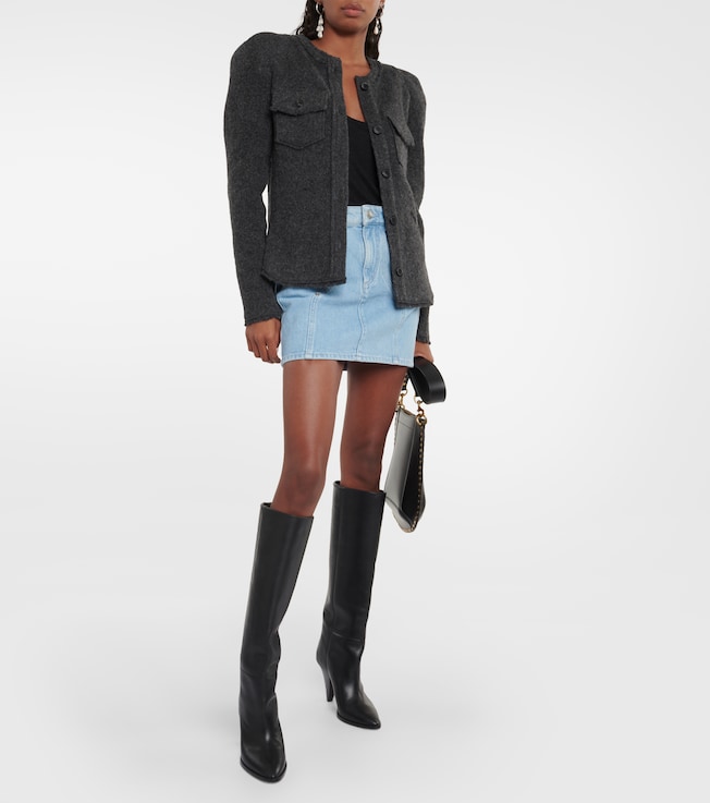 Marant Étoile Nelly tweed jacket