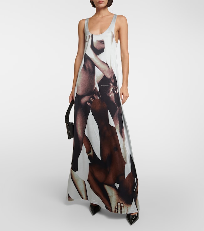 Y/Project Printed maxi dress