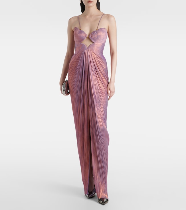 Maria Lucia Hohan Elsa cutout silk tulle gown