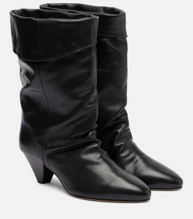 Isabel Marant Dalby 55 leather ankle boots