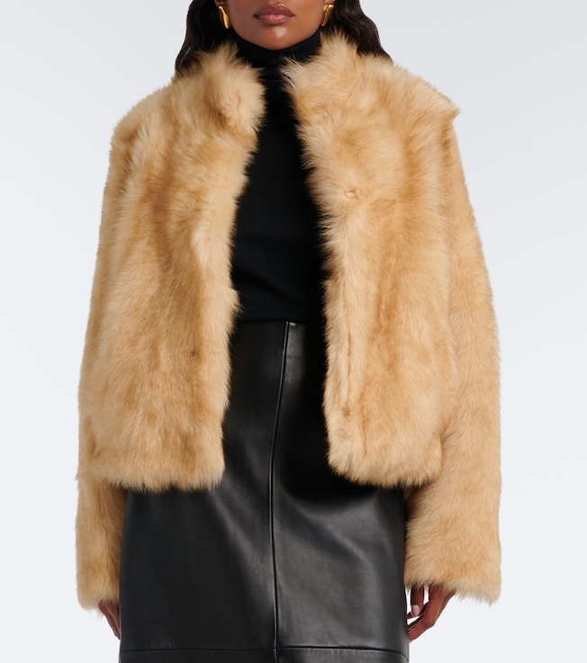NOUR HAMMOUR Nour Hammour Mira shearling jacket