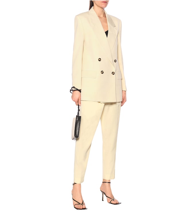 Proenza Schouler Double-breasted twill blazer