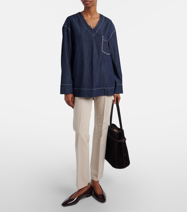 S Max Mara Fatina cropped straight pants