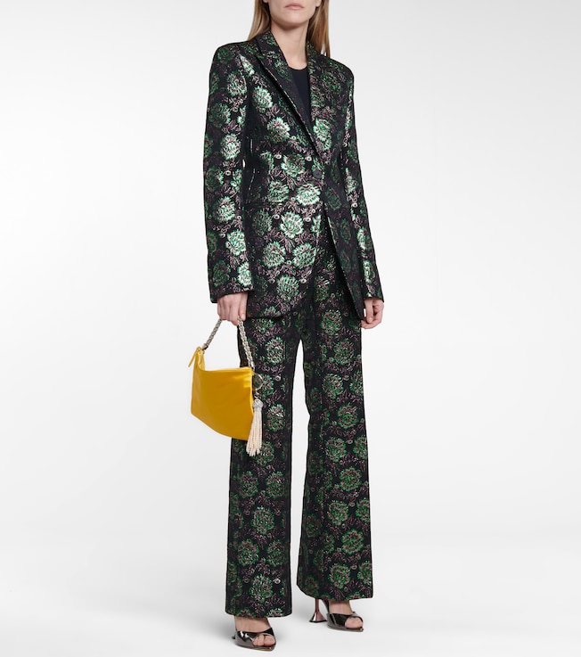 Rabanne Floral brocade blazer