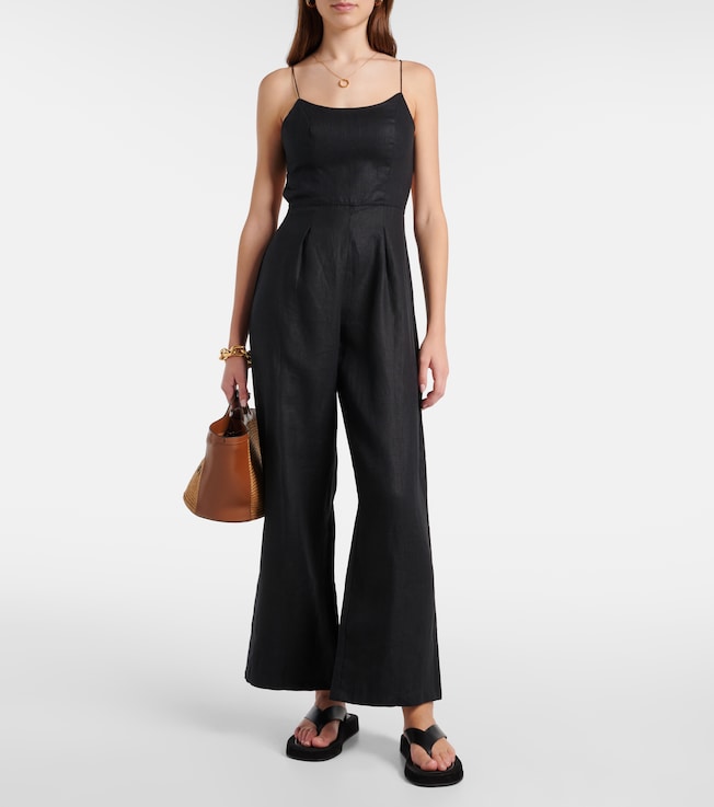 Faithfull Antibes linen jumpsuit