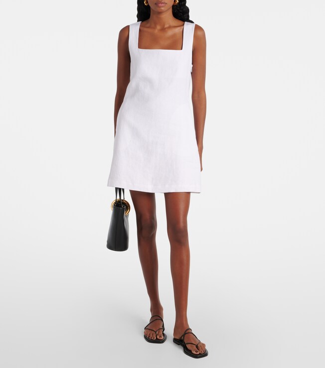 POSSE Alice linen minidress