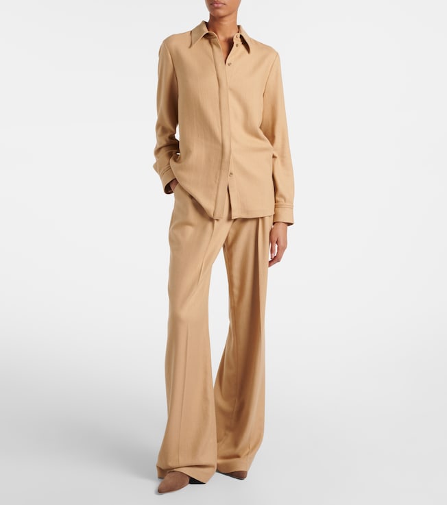 Gabriela Hearst Cruz cashmere and silk shirt