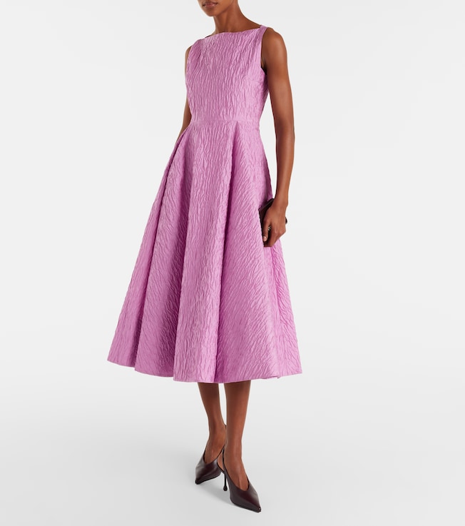 Roksanda Tera cloqué midi dress