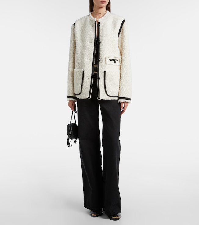 Isabel Marant Maylin bouclé tweed jacket