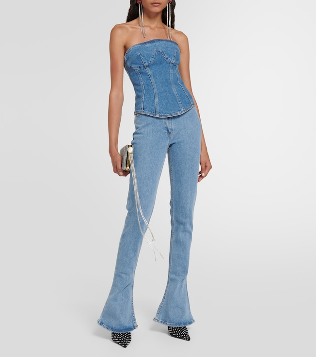 Magda Butrym Denim corset