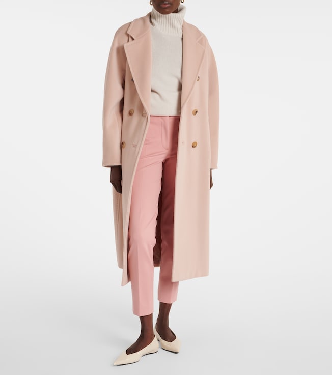 Max Mara Pegno cropped jersey slim pants
