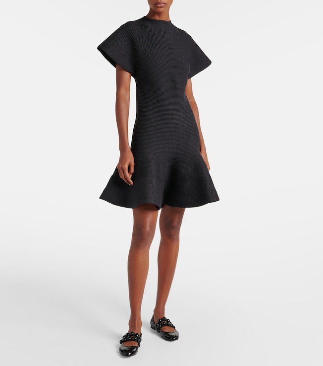 Alaïa Wool-blend minidress