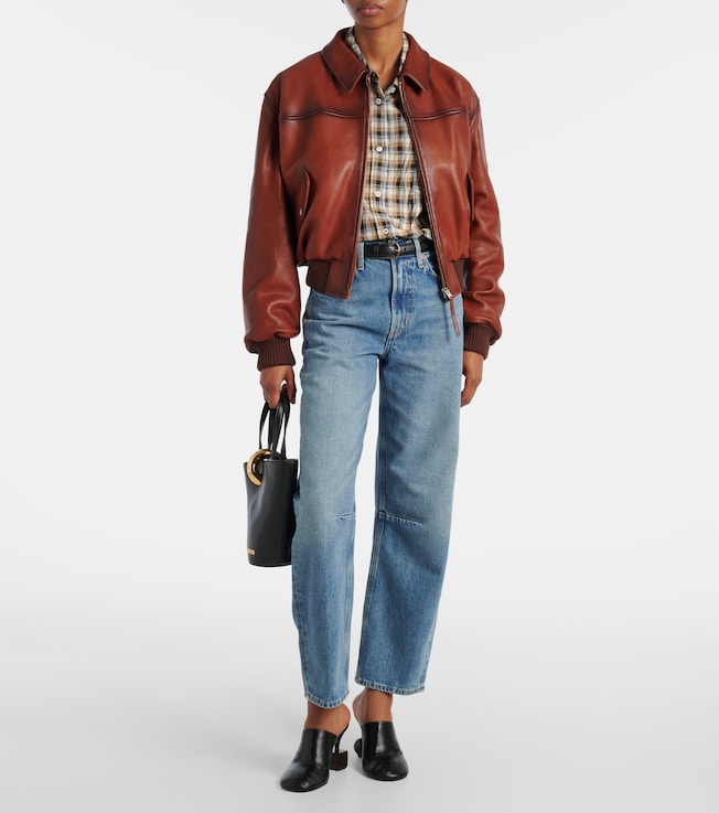 Citizens Of Humanity Miro high-rise cropped barrel-leg jeans