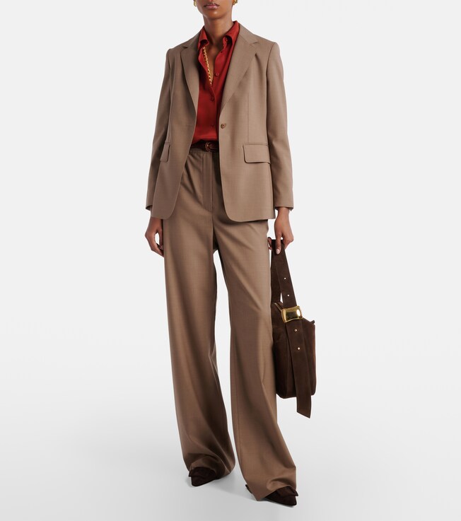 Max Mara Circense virgin wool blazer