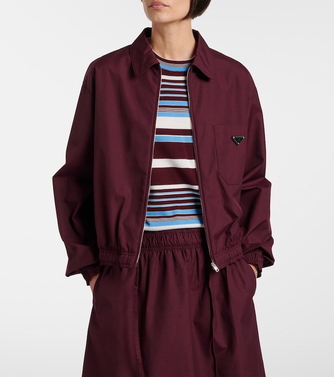 Prada Logo blouson jacket