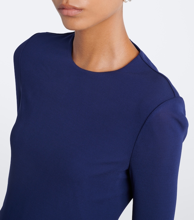  Erdem Draped jersey midi dress