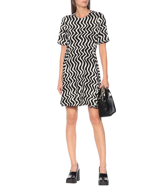 Stella McCartney Printed cady dress