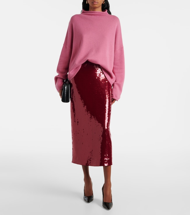 Veronica Beard Koa sequined pencil skirt