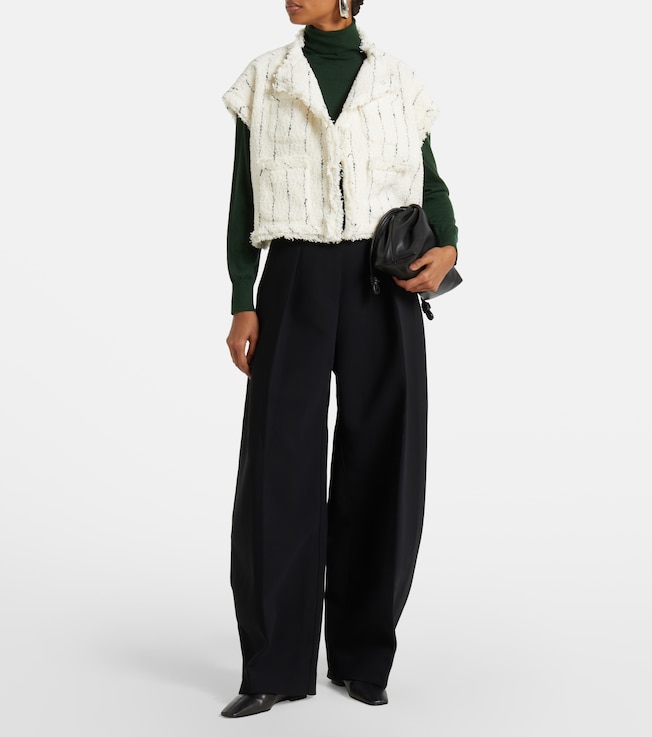 Sacai Tweed vest