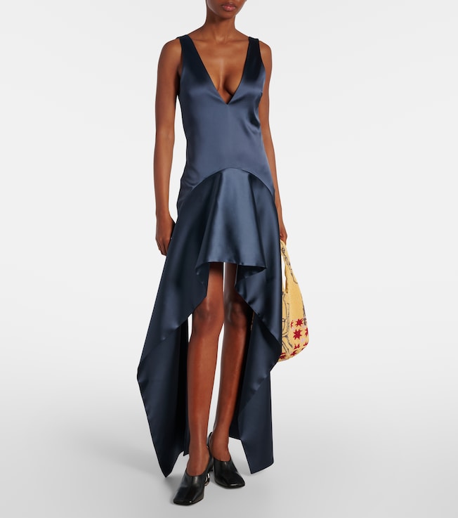 Jw Anderson Asymmetric draped minidress