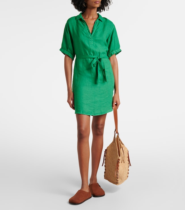 Velvet Stella linen minidress