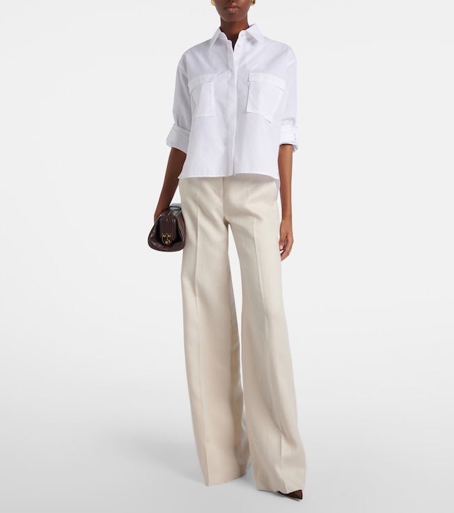 Max Mara Tenue cotton poplin shirt