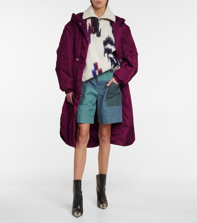 Marant Étoile Kalerna cotton and linen shorts